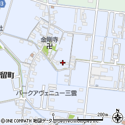 三重県松阪市肥留町周辺の地図