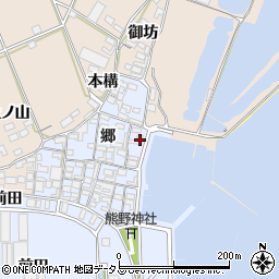 愛知県田原市向山町郷31周辺の地図