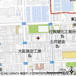 大阪府大阪市平野区加美北4丁目3周辺の地図