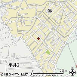 岡山県岡山市中区湊108-5周辺の地図
