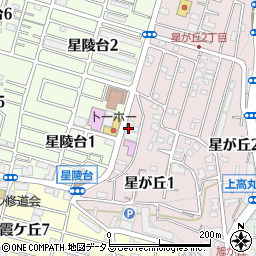 朝日新聞サービスアンカー星陵台周辺の地図
