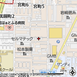 大阪特殊電機株式会社周辺の地図