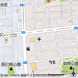 ストラパック株式会社　岡山営業所周辺の地図