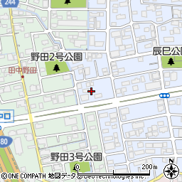岡山県岡山市北区辰巳420周辺の地図