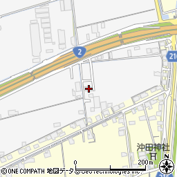 岡山県岡山市中区倉益531-3周辺の地図