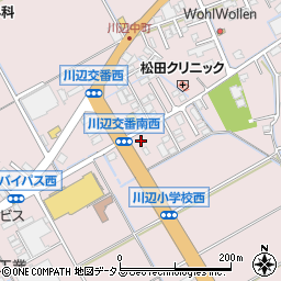 岡山県倉敷市真備町川辺1804周辺の地図