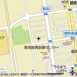 大阪府大阪市大正区鶴町周辺の地図