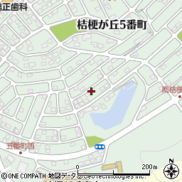 桃旬　書道教室周辺の地図