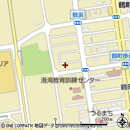 大阪府大阪市大正区鶴町周辺の地図