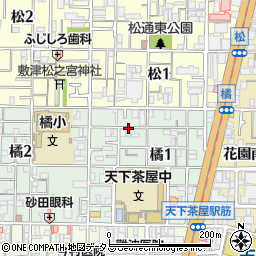 〒557-0051 大阪府大阪市西成区橘の地図