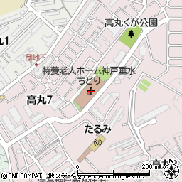 ケアホーム神戸垂水ちどり周辺の地図