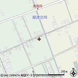 岡山県岡山市中区倉田277周辺の地図