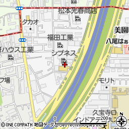 株式会社プリント大阪周辺の地図
