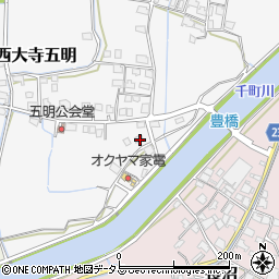 岡山県岡山市東区西大寺五明171周辺の地図