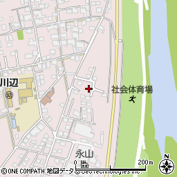 岡山県倉敷市真備町川辺1079周辺の地図