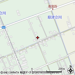 岡山県岡山市中区倉田199周辺の地図
