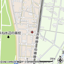 岡山県総社市清音上中島393周辺の地図