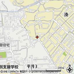 岡山県岡山市中区湊81周辺の地図
