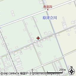 岡山県岡山市中区倉田200-4周辺の地図