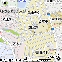 兵庫県神戸市垂水区美山台周辺の地図