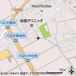 岡山県倉敷市真備町川辺1798-7周辺の地図