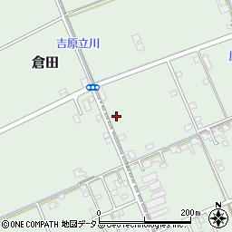 岡山県岡山市中区倉田207周辺の地図