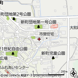 新町市営住宅周辺の地図