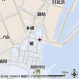 愛知県田原市向山町郷33周辺の地図