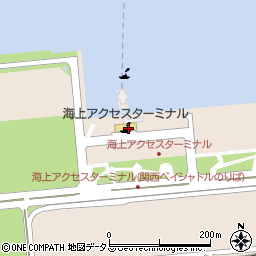 神戸−関空ベイ・シャトル予約センター周辺の地図