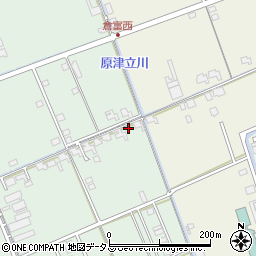 岡山県岡山市中区倉田281周辺の地図
