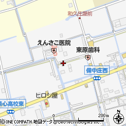 ドレミ薬局　倉敷下庄店周辺の地図