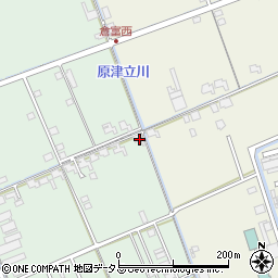 岡山県岡山市中区倉田282周辺の地図