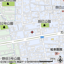 岡山県岡山市北区辰巳19周辺の地図