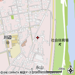 岡山県倉敷市真備町川辺1089周辺の地図