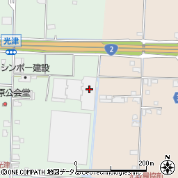 岡山土地倉庫株式会社本社営業所周辺の地図