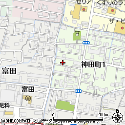ファミリー神田周辺の地図