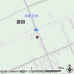 岡山県岡山市中区倉田209-8周辺の地図
