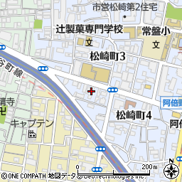 辻製菓専門学校　辻調理師専門学校周辺の地図
