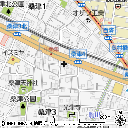 東京パーツ工業株式会社　大阪営業所周辺の地図