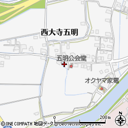 岡山県岡山市東区西大寺五明187周辺の地図