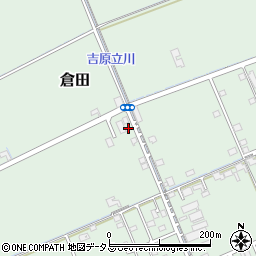 岡山県岡山市中区倉田209周辺の地図