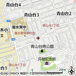 神戸市水道局東垂水ポンプ場周辺の地図