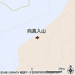 向真入山周辺の地図