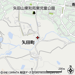 奈良県大和郡山市矢田町5844-1周辺の地図