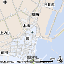 愛知県田原市向山町郷35周辺の地図