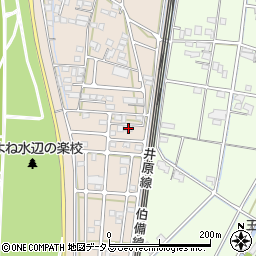 岡山県総社市清音上中島396周辺の地図