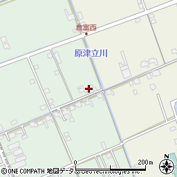 岡山県岡山市中区倉田190周辺の地図
