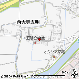 岡山県岡山市東区西大寺五明165-1周辺の地図