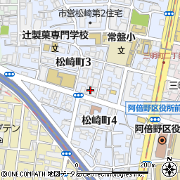 日本政策金融公庫　阿倍野支店国民生活事業周辺の地図