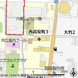 日産ディーゼルトラックス株式会社　八尾支店部品周辺の地図